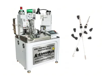 Machine Automatique d'Insertion et Sertissage de Joint Étanche WPM-078H