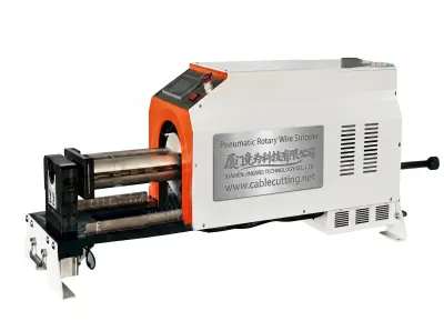 Machine à Éplucher les Fils Rotative Pneumatique WPM-X600 - Dénudeuse Torsadeuse pour fil monoconducteur