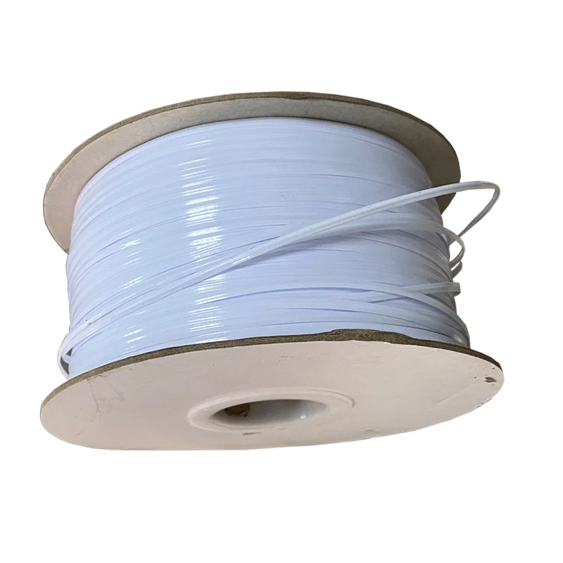 Black/White Color Twist Tie Wire For Wire Winding Tie Bundling Machine Strapping Tape Nylon Locking Ties Binding Tape Fil d’attache torsadé de couleur noir / blanc pour l’enroulement de fil Attache de regroupement Ruban de cerclage Ruban de liaison d’attaches de verrouillage en nylon