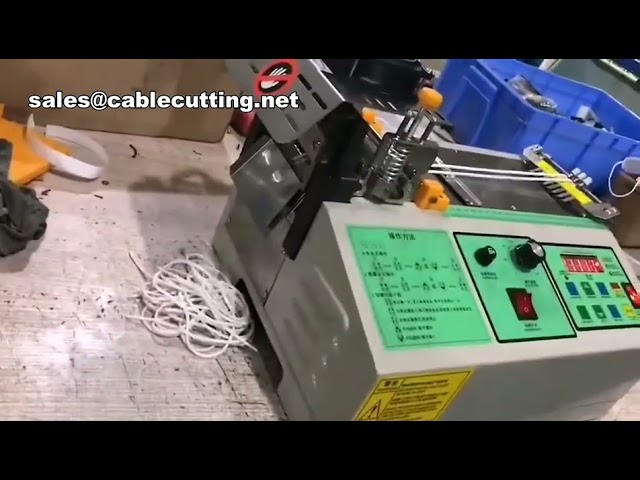 Machine de découpe d'oreillettes élastiques haute performance - Automatisation précise