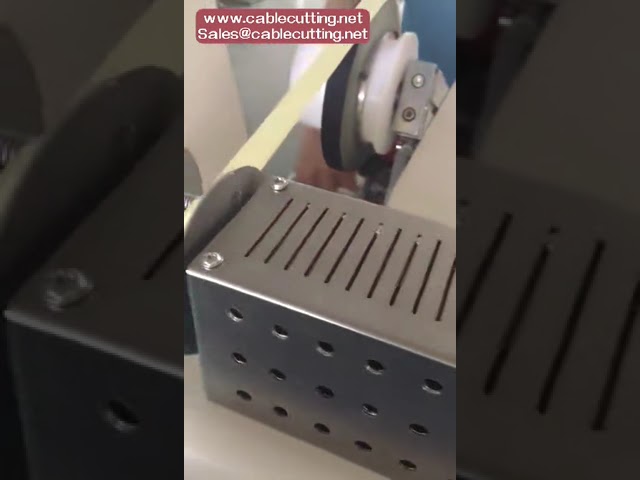 Machine à gainer les faisceaux de câbles, enrouleuse de bande point et emballeuse de ruban