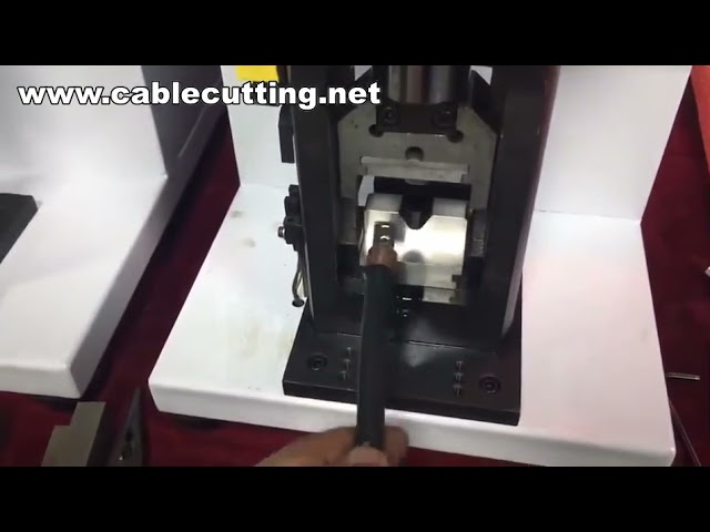 Machine hydraulique de sertissage de câbles - Presse à sertir filaire et terminale