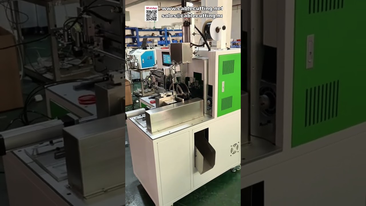 Machine automatique de comptage, coupe, bobinage et ligaturage de fil – Efficacité maximale