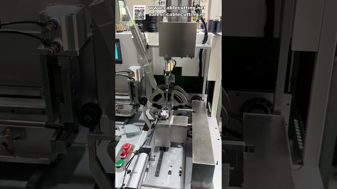 Machine Automatique de Comptage, Coupe, Bobinage et Ligature de Fils Haute Performance