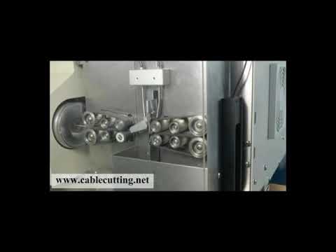 Dénudeuse automatique de câble coaxial WPM-9800 - Haute précision et rapidité