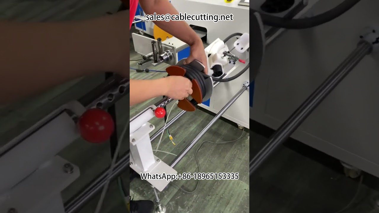 Machine d'enroulement de fil pour pistolet de recharge nouvelle énergie : enroulage automatique de rangées de fils #machine à enrouler #faisceau de câbles