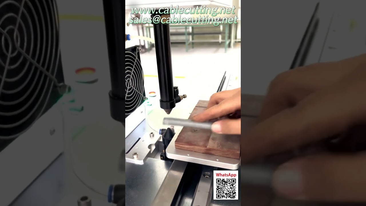 Démonstration en direct de notre dénudeuse laser – Envoyez-nous vos échantillons pour test !