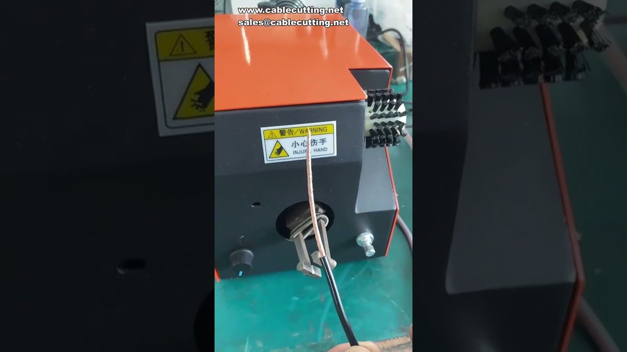 Machine d'expansion de mandrin et de torsadage – Torsadage de fil de terre et brosse pour câble blindé