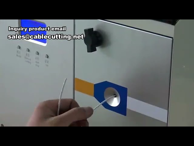 Machine de sertissage automatique de bornes à tube aiguille - Sertisseuse de câbles et fils