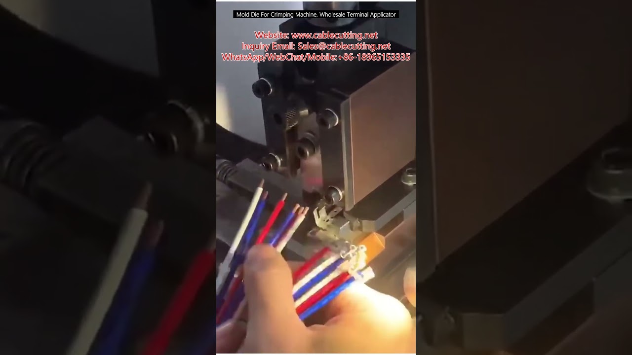 Matrice de Moule pour Machine à Sertir - Applicateur de Terminal en Gros