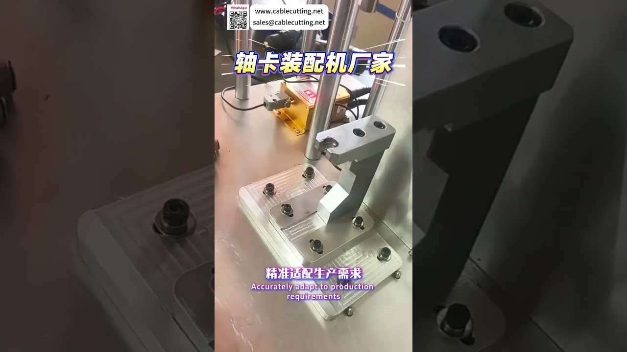 Machine d'assemblage de circlips pour arbre personnalisée - Système de production automatisé standardisé