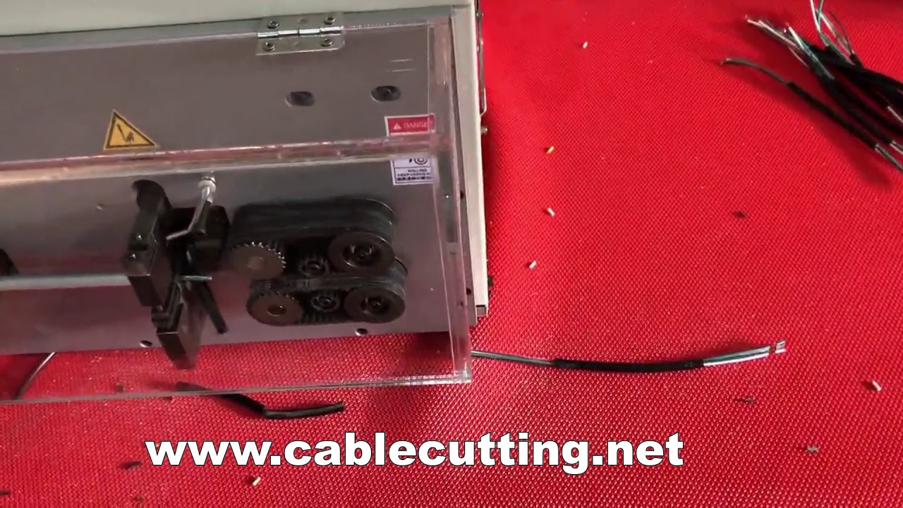 Machine à dénuder et couper les câbles - www.cablecutting.net