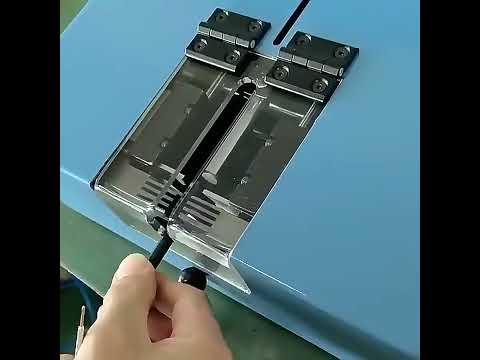 Machine pneumatique de dénudage et coupe de câbles 0,5-10mm² - Haute précision pour paillasse