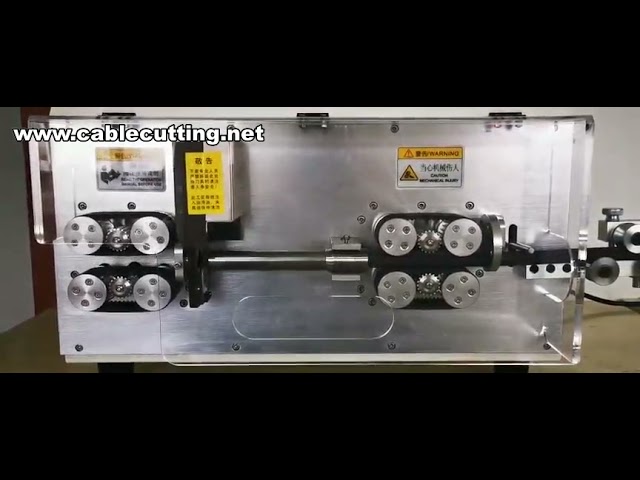 Machine à dénuder les fils, machine de coupe et dénudage, dénudeuse de câbles en acier