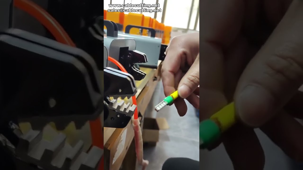 Machine pneumatique de sertissage personnalisée pour bornes à tube large avec marquages améliorés #usine #machine