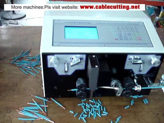 Wire stripping and cutting machine WPM-JE2 for 6 square BV wire