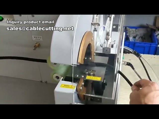 Machine à enrubanner automatique pour câbles et fils | Emballage par ruban adhésif