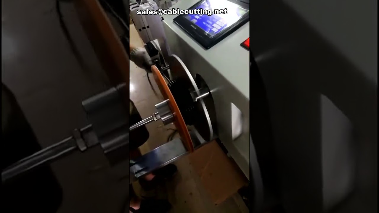 Machine de tri, enroulage et bobinage de câbles – Automatisation industrielle