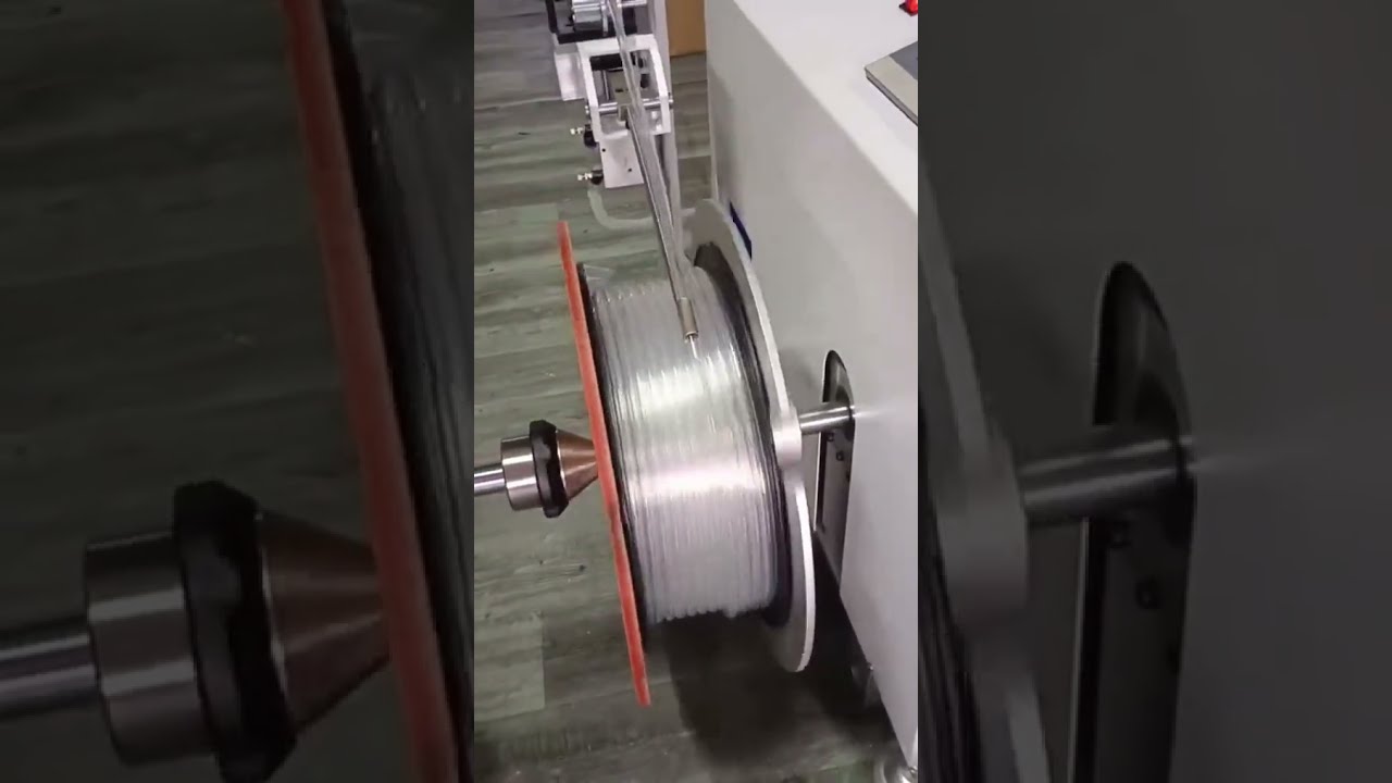 Machine à enrouler rapide et précise pour tuyaux Air, PE et PU – Facile à utiliser