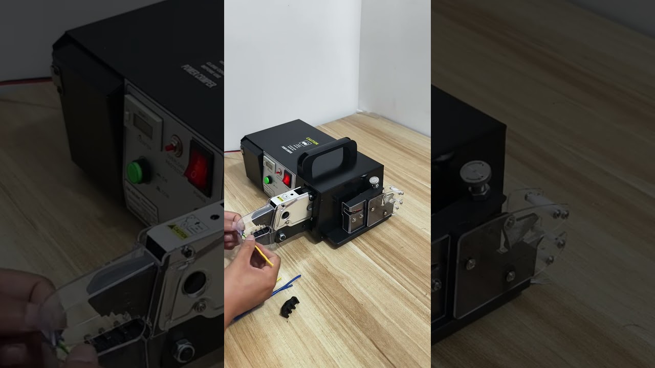Machine à sertir les bornes électriques - Solution pratique pour l'automatisation d'usine