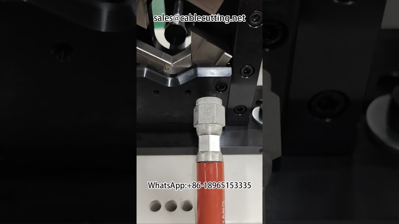 Presse hydraulique pneumatique pour bornes carrées de grande taille | Machine de sertissage servo #PresseServo