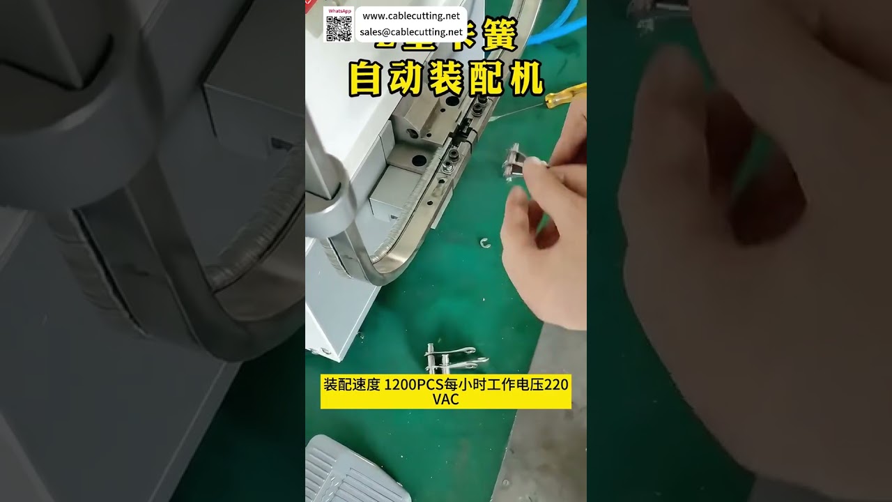 Machine d'assemblage automatique de circlips de haute qualité - Marque Integrity