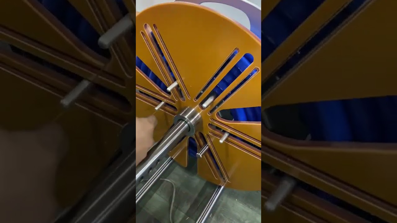 Machine de tri et d'enroulage automatique pour tuyaux haute pression - Taille réglable