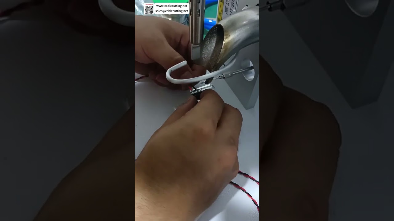 Machine à souder à double micro-interrupteur pour câbles parallèles - Soudage simultané d'épissures