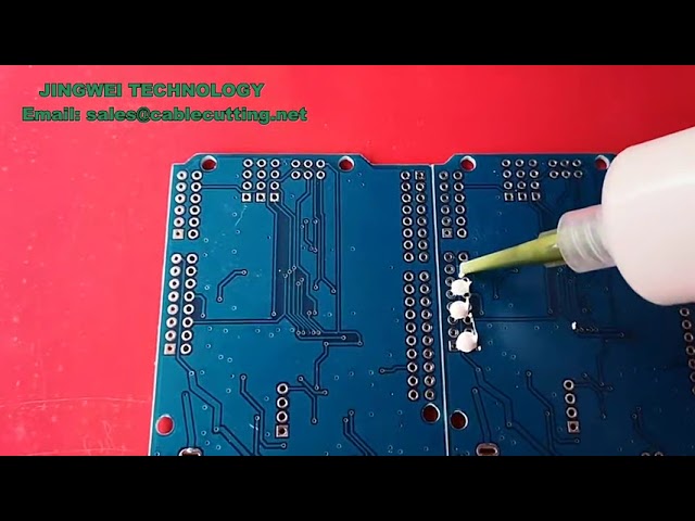 Distributeur numérique automatique pour colle silicone, colle verre et pâte à braser liquide