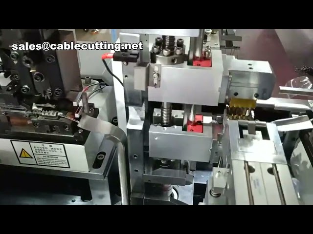 Machine à sertir les cosses automatique – Usine de machines pour fils industriels