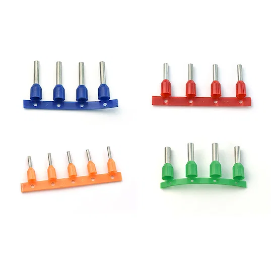 Cosses PIN Continues (Isolées PVC CE)