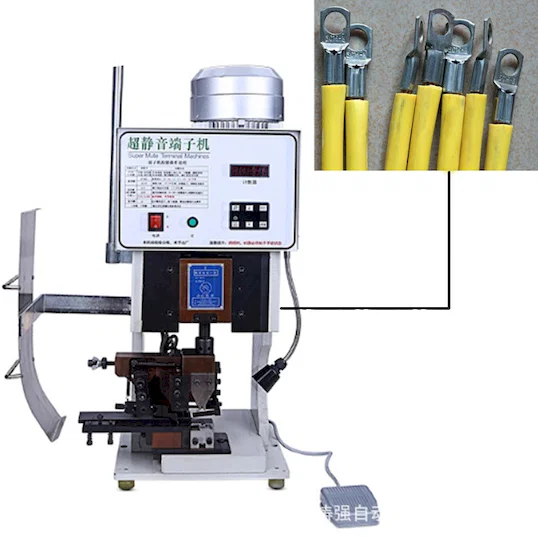 Machine de Sertissage de Cosses Semi-Automatique Silencieuse WPM-3000S